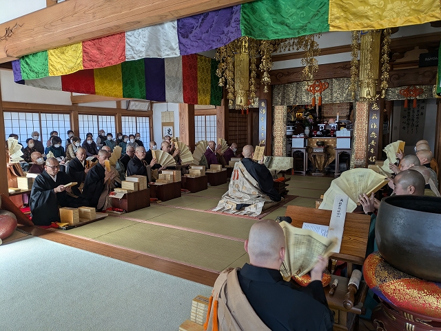 大般若祈祷会のちょっと裏側と1・2月の行事予定